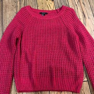 Hot pink forever 21 sweater